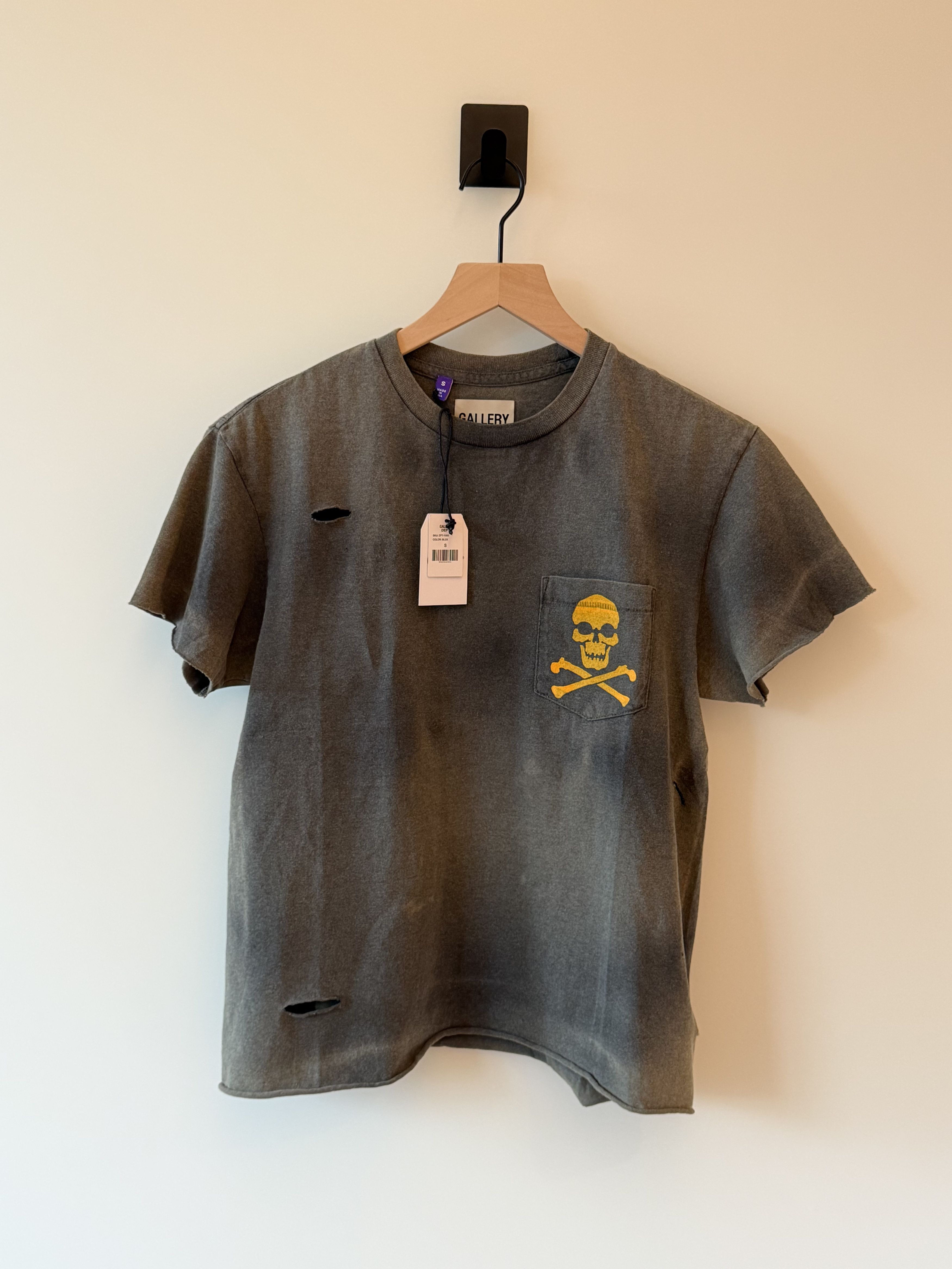 Gallery Dept. Gallery Dept Vintage Distressed Bones T-Shirt Size US S / EU 44-46 / 1 - 2 Thumbnail
