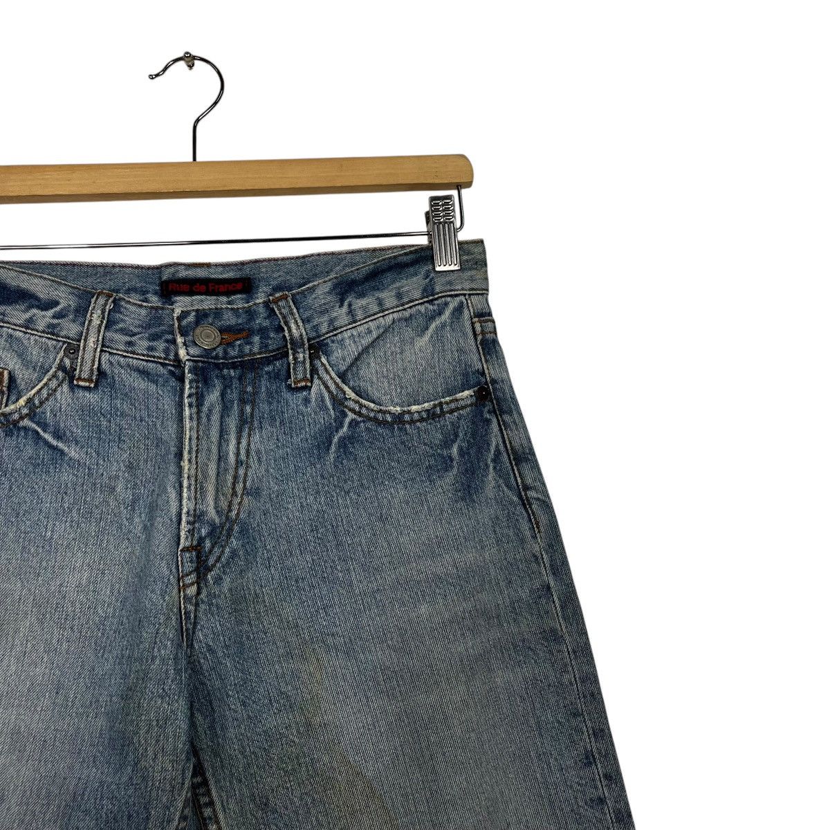 20471120 Vintage Blue De France Denim Size 28" / US 6 / IT 42 - 5 Thumbnail