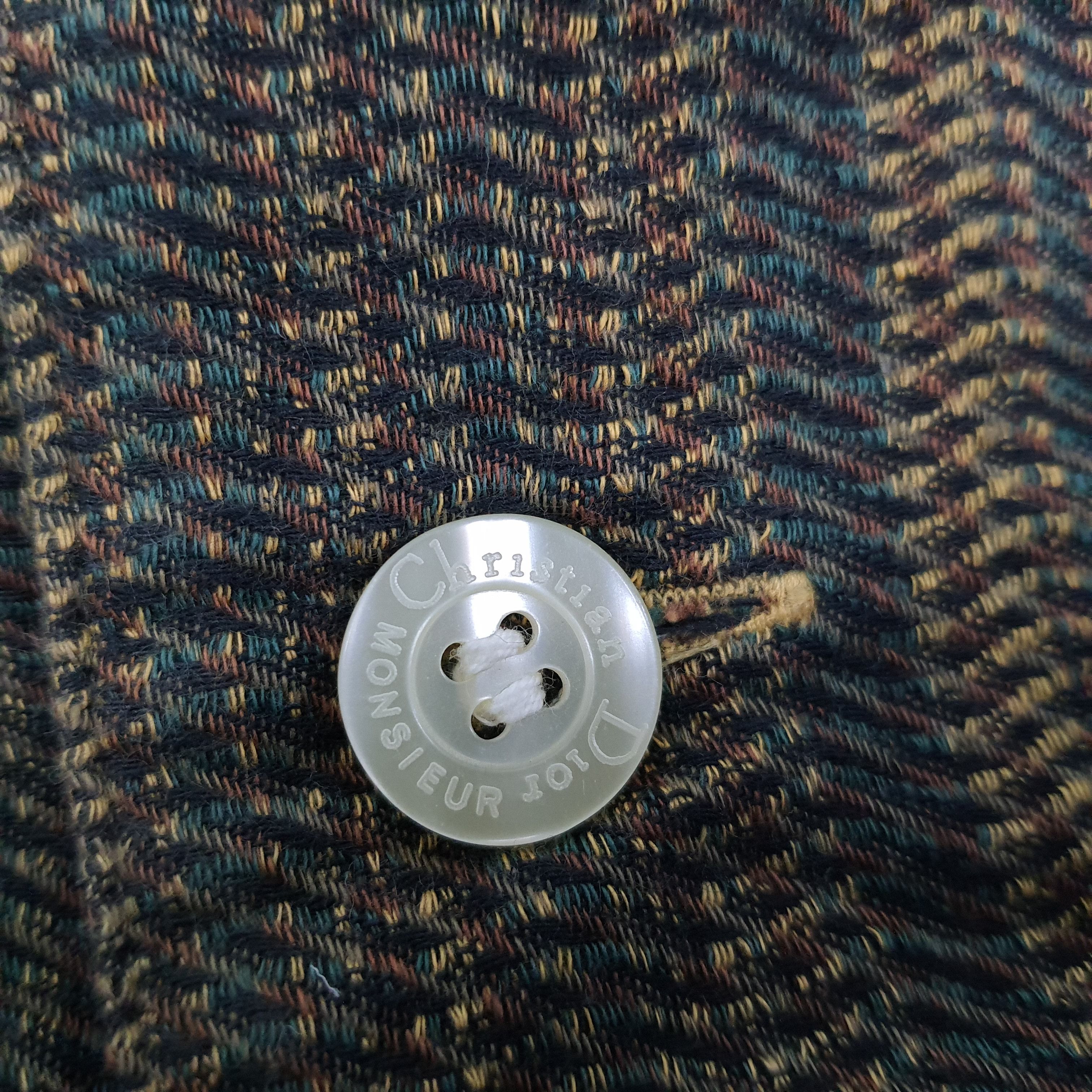 Christian Dior Monsieur Vintage Christian Dior Custom logo Button Up Shirt C267N10 Size US L / EU 52-54 / 3 - 6 Thumbnail