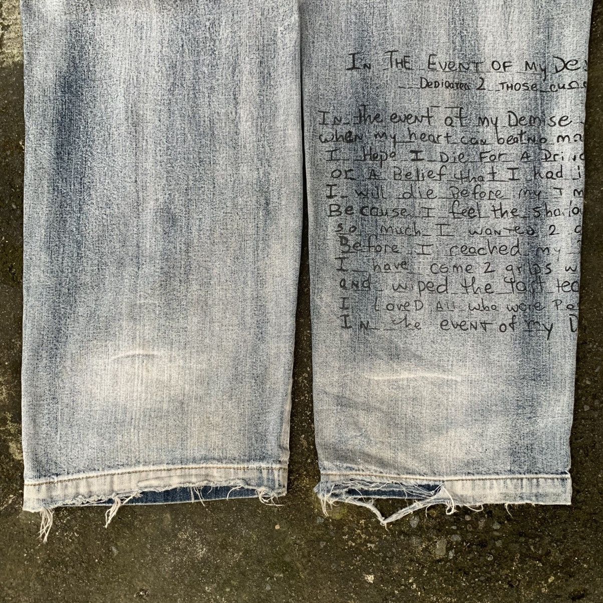Makaveli Vintage Y2K Makaveli 2Pac Shakur Baggy Pants Size US 34 / EU 50 - 10 Thumbnail