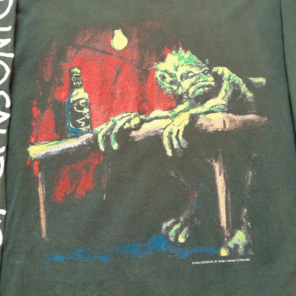 Band Tees (Altered) Vintage 1993 Dinosaur Jr In A Jar T Shirt Original Size US M / EU 48-50 / 2 - 3 Thumbnail