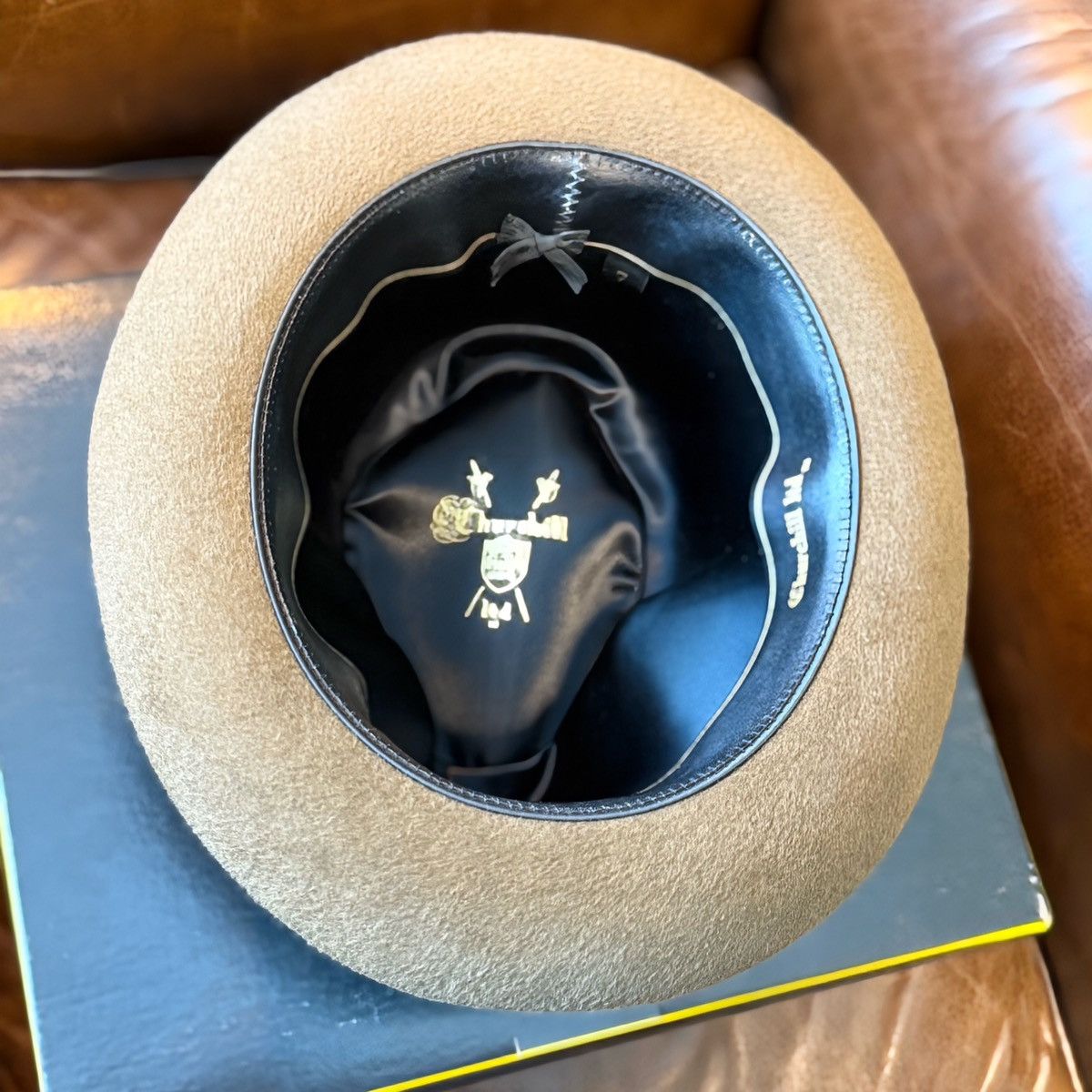 Other Churchill Ltd. Fur Felt Hat – Size 7 – Taupe / Brown Size ONE SIZE - 6 Thumbnail
