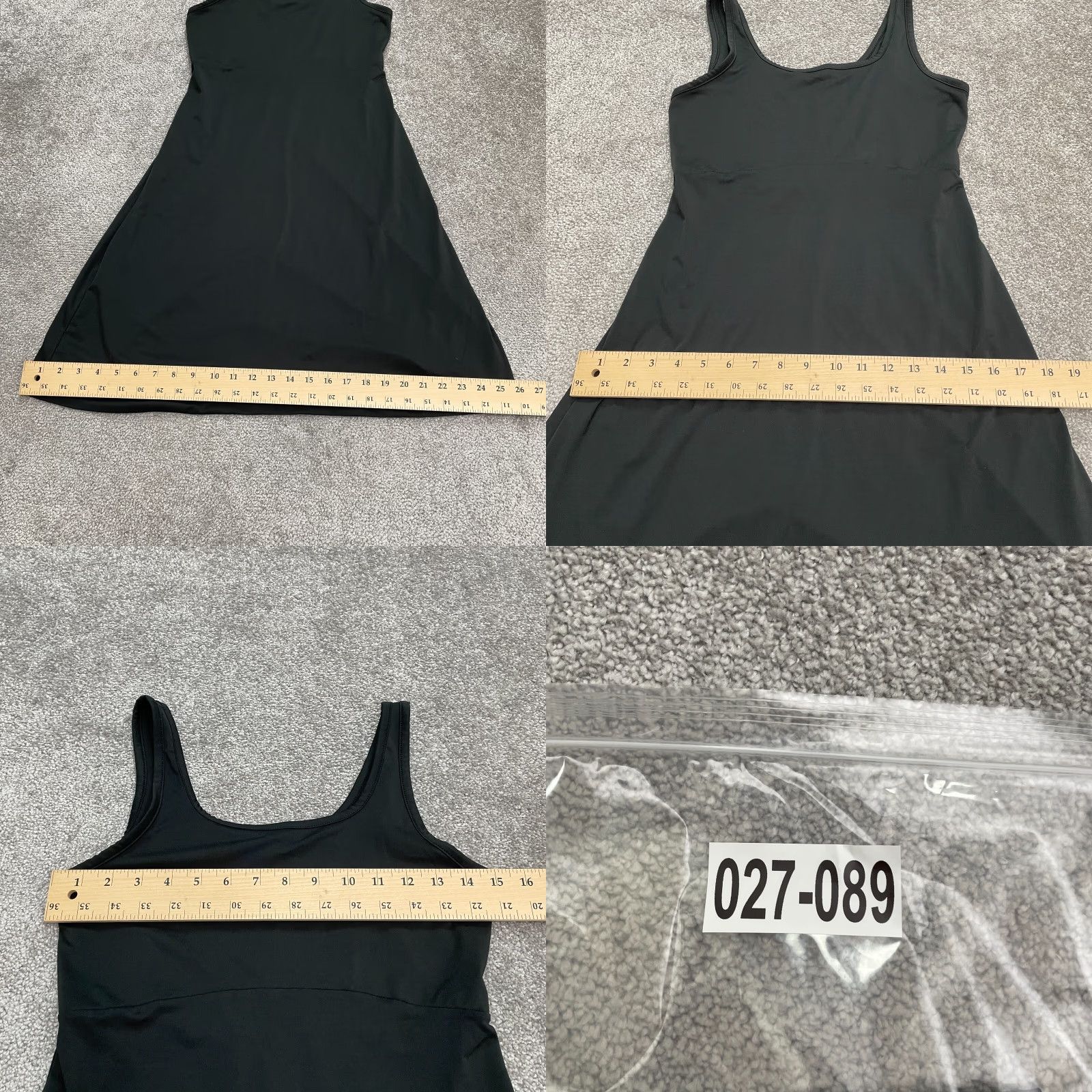Vintage Columbia A-Line Dress Womens Small Black Sleeveless Scoop Neck Active Outdoor Size S / US 4 / IT 40 - 8 Thumbnail