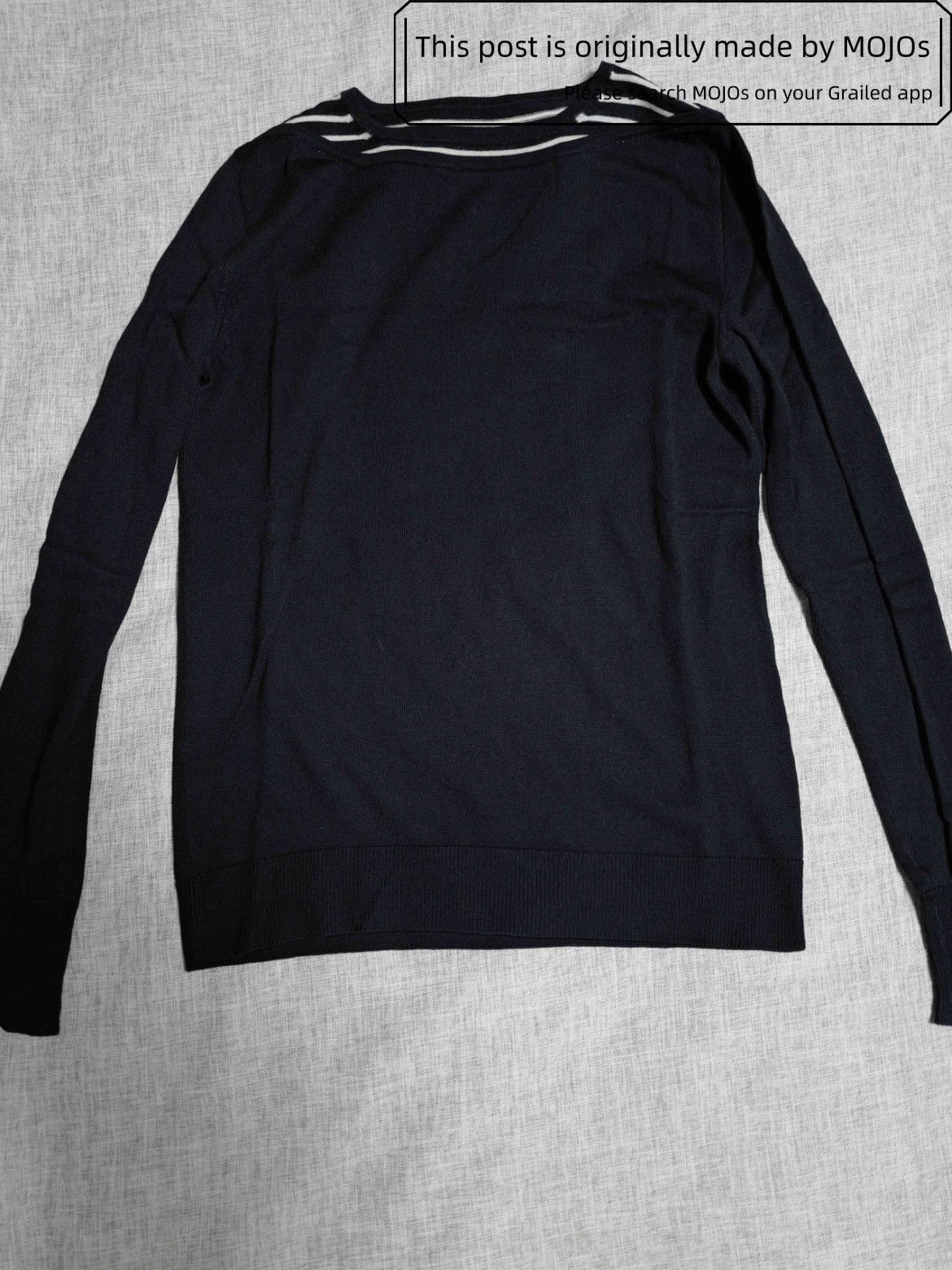 Dior Dior Homme 06AW Upper Stripe Joint Knitwear Size US S / EU 44-46 / 1 - 1 Thumbnail