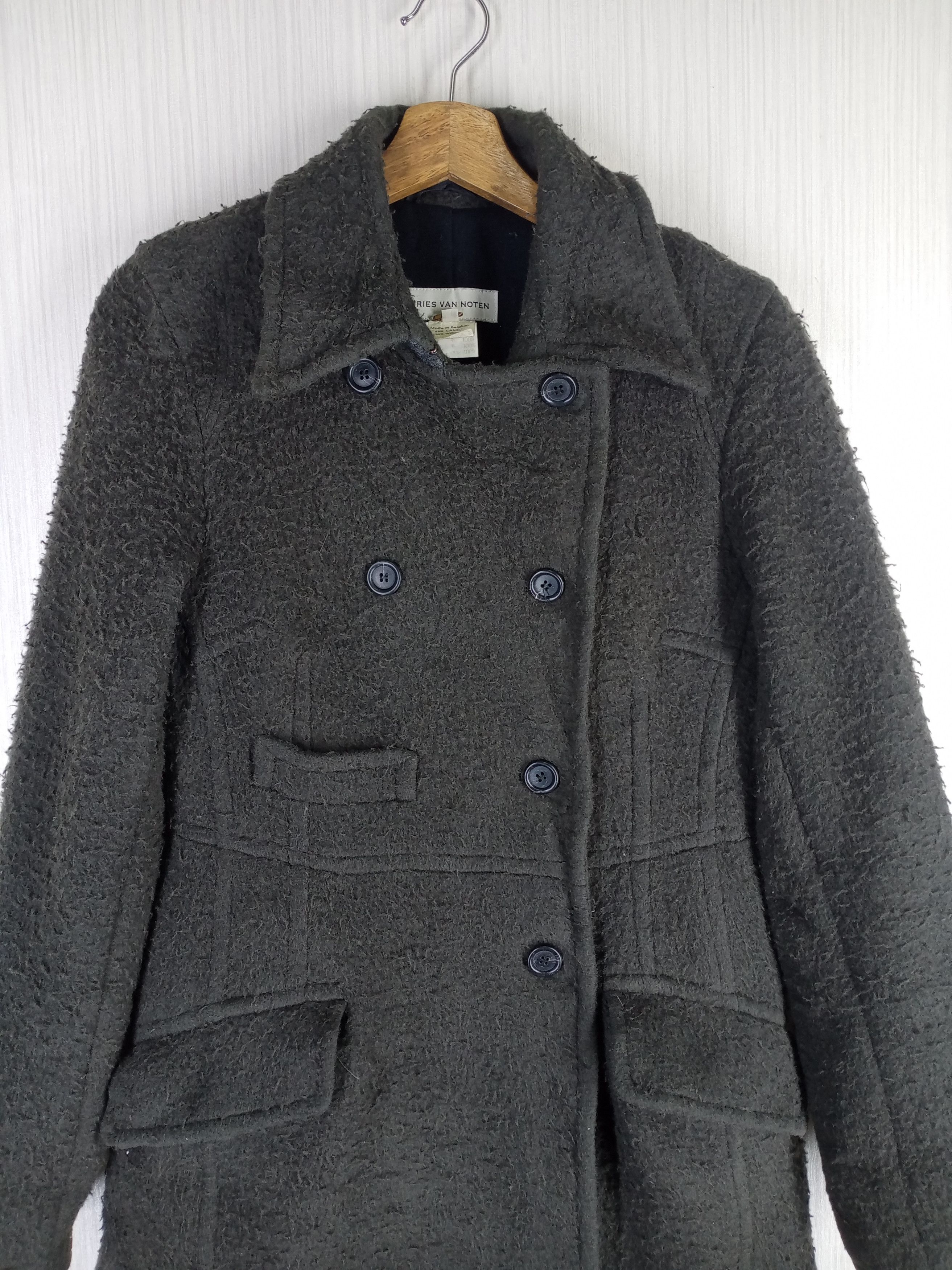 Dries Van Noten Dries Van Noten Comel/Wool Long Coat Size US S / EU 44-46 / 1 - 3 Thumbnail