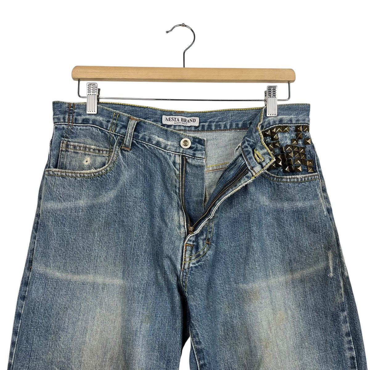 Japanese Brand Vintage Nesta Brand Denim Jeans Size US 32 / EU 48 - 15 Thumbnail