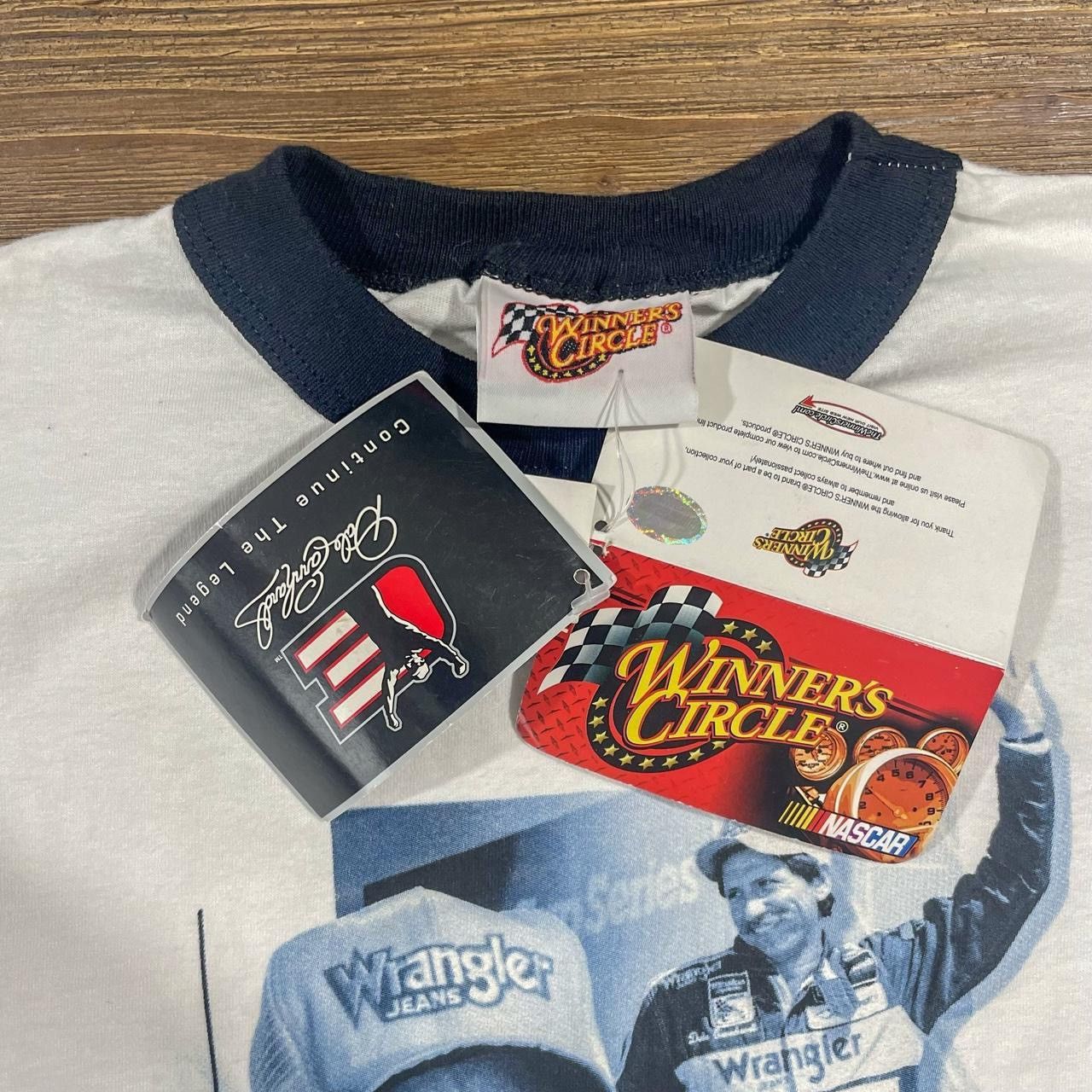NASCAR × Vintage × Winners Circle DSNWT 2007 Dale Earnhardt ‘Continue The Legend’ T-Shirt Size US XL / EU 56 / 4 - 6 Thumbnail
