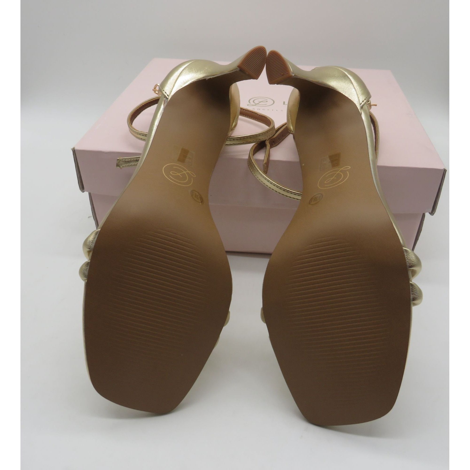 Chinese Laundry Chinese Laundry Women's Jasmine Dress Sandals Gold Size 8 NI Size US 8 / IT 38 - 8 Thumbnail