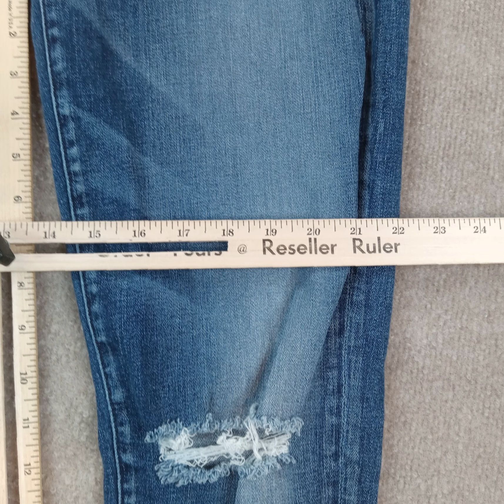 7 For All Mankind 7 For All Mankind Womens Jeans Blue Skinny Extra Large Size 26" / US 2 / IT 38 - 4 Thumbnail