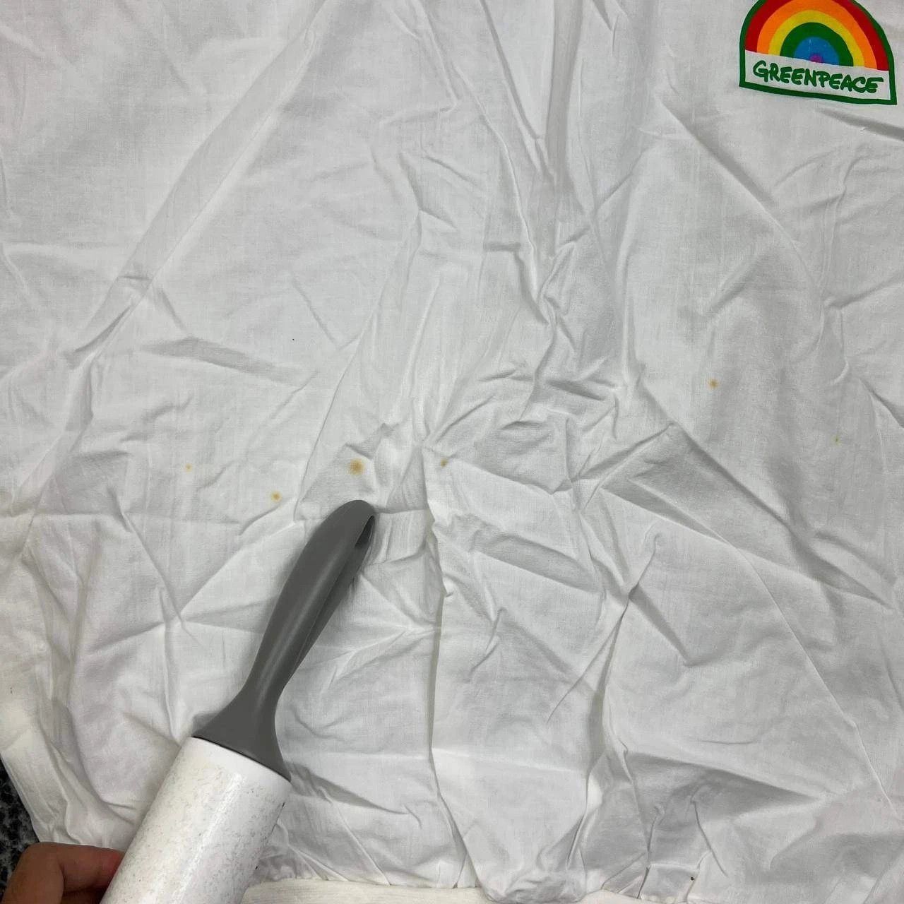 Other Vintage Greenpeace Rainbow Shirt Men S-M White Long Sleeve Size US M / EU 48-50 / 2 - 7 Thumbnail
