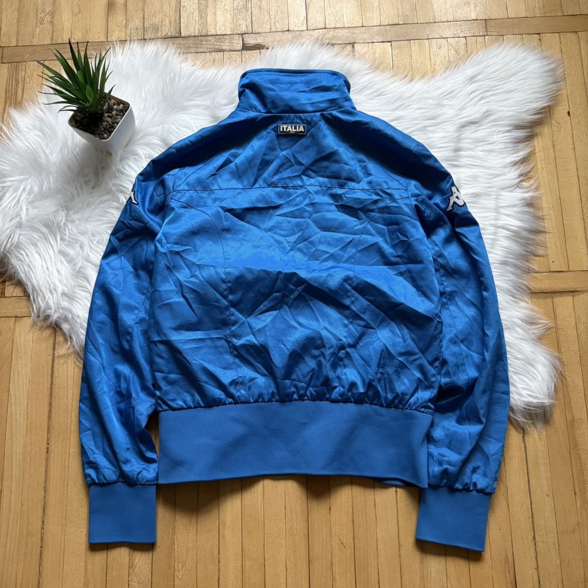 Kappa 📌Vintage Kappa ITALIA Big Logo FullZip Bloke Light Bomber Size M / US 6-8 / IT 42-44 - 18 Thumbnail