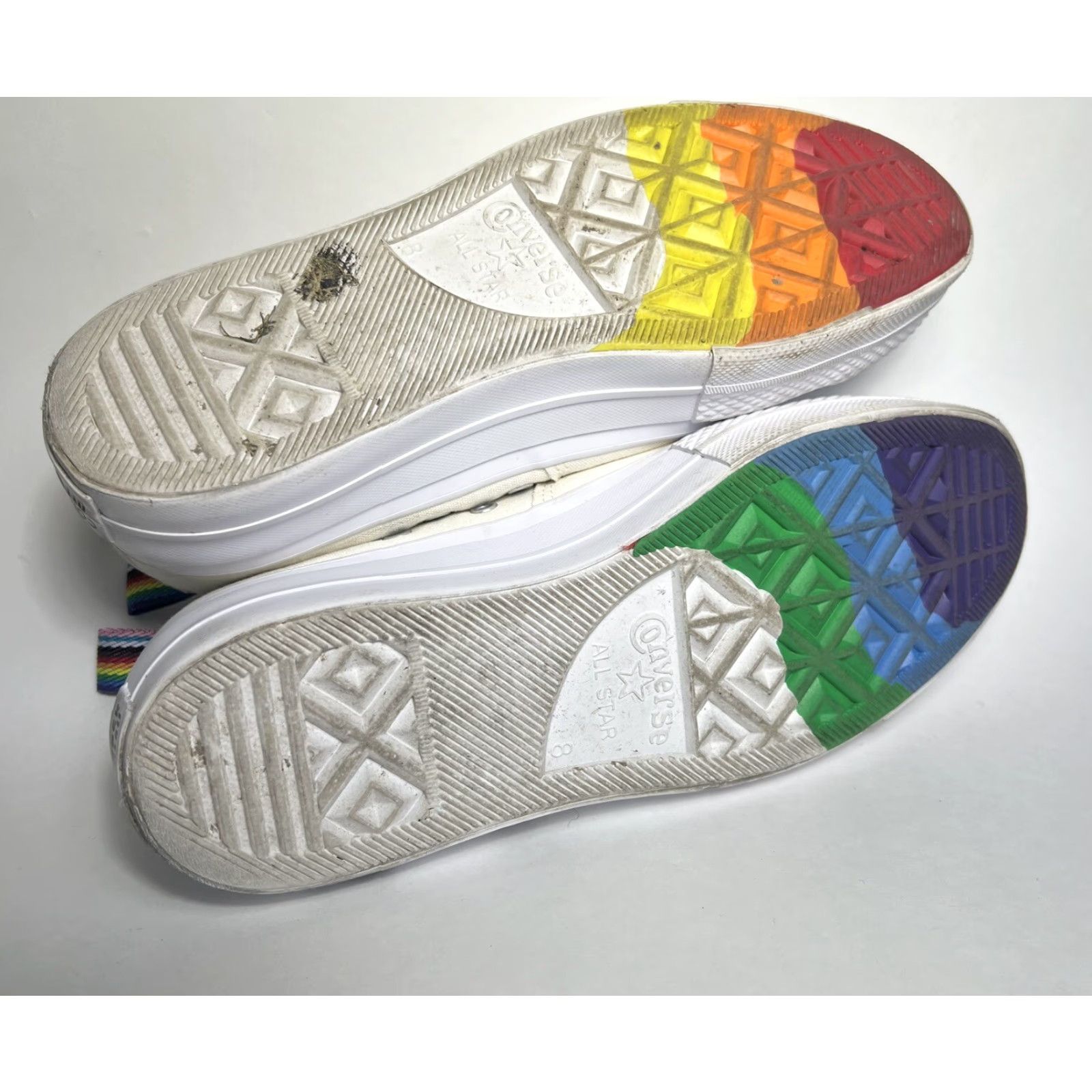 Converse Converse CTAS Lift Platform Pride Low Top Rainbow Men’s 8 Women’s 10 Sneakers Shirt? Size M / US 6-8 / IT 42-44 - 7 Thumbnail