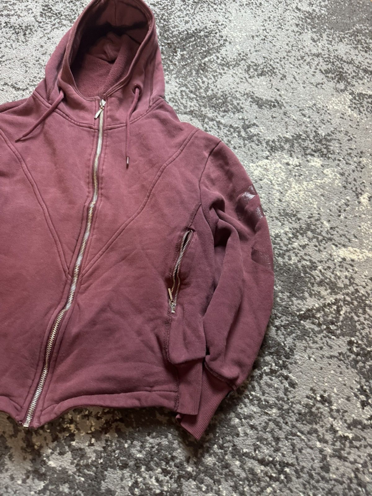 Vintage Archival AztecDiamond Y2K Crophoddie Opium Watanabe Style Size US M / EU 48-50 / 2 - 2 Thumbnail