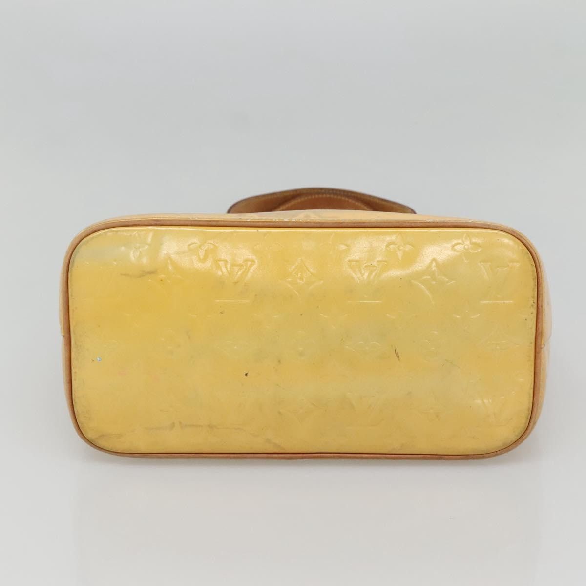 Louis Vuitton LOUIS VUITTON Monogram Vernis Houston Hand Bag Gris M91053 Size ONE SIZE - 5 Thumbnail