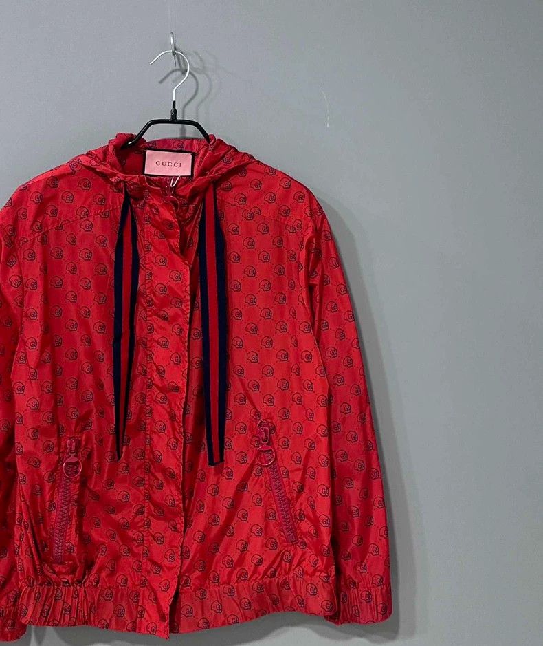 Gucci Gucci Red skull full-print coat 2502-Nextarrow Size US S / EU 44-46 / 1 - 2 Thumbnail