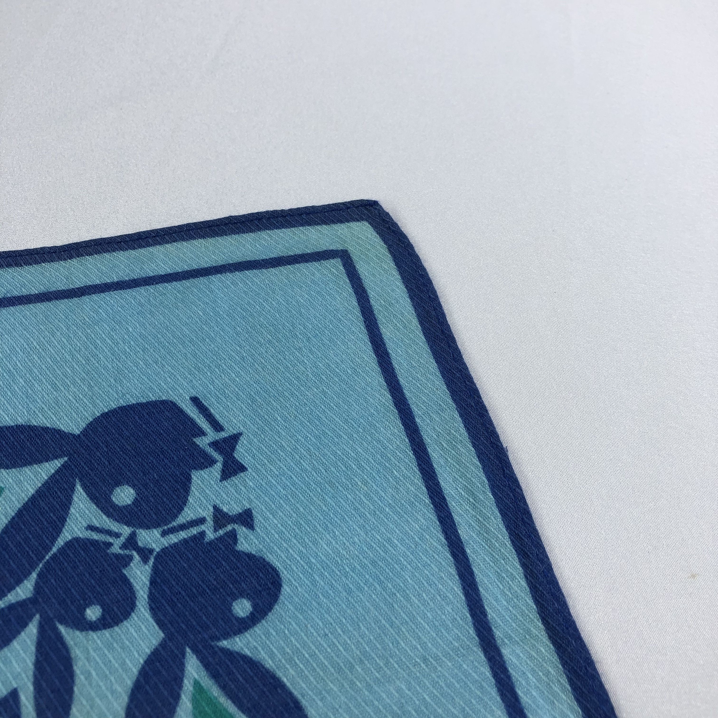 Playboy × Vintage Playboy Handkerchief Neckerchief Bandana H1681 Size ONE SIZE - 9 Thumbnail