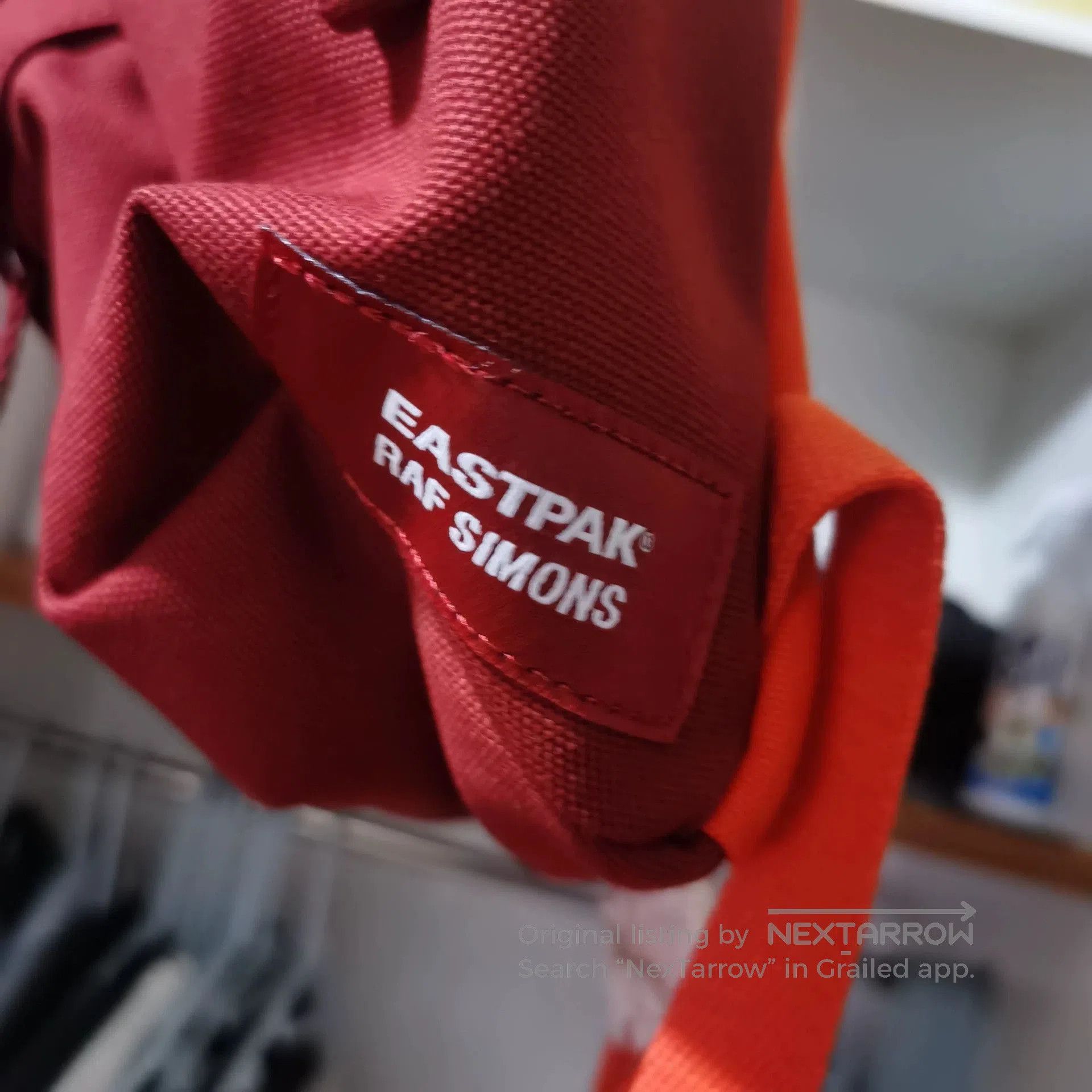 Raf Simons Raf Simons Eastpak 19ss spot red rings backpack. Size ONE SIZE - 3 Thumbnail