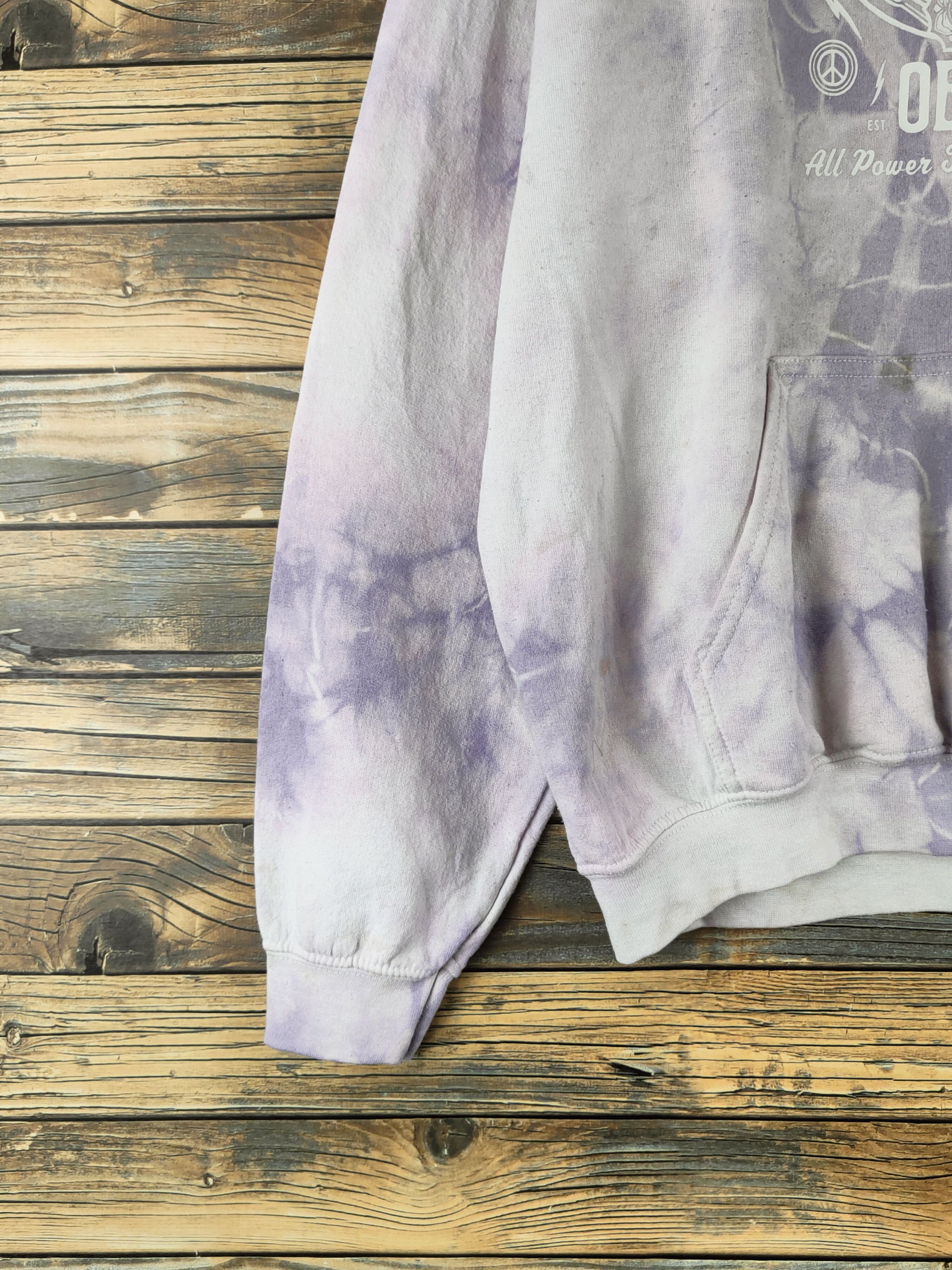 Obey DL Obey Worldwide acidwash Hoodie Sweatshirts #S2906 Size M / US 6-8 / IT 42-44 - 6 Thumbnail