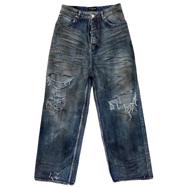 Balenciaga Summer23 Baggy Distressed Jeans | Grailed