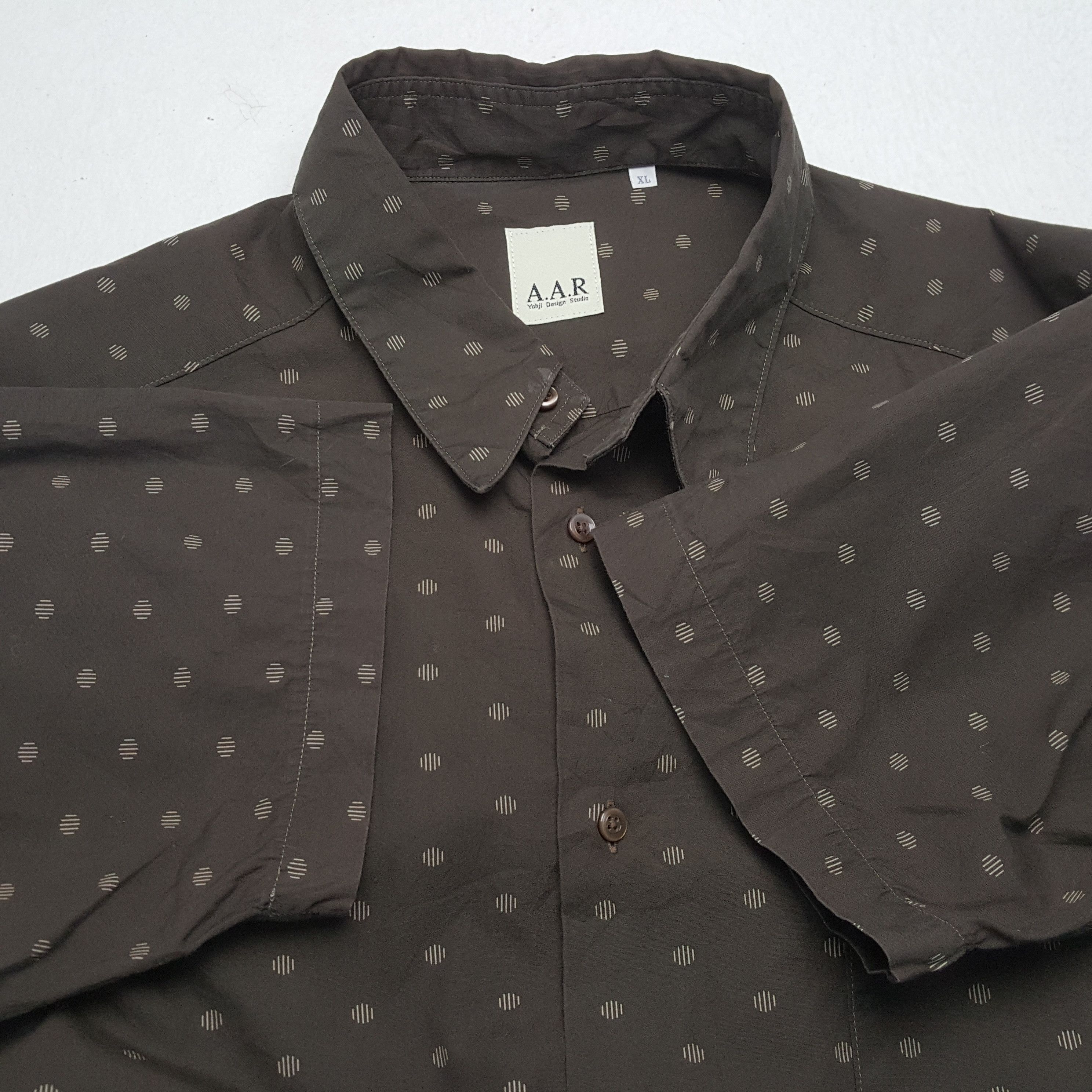 Japanese Brand × Vintage × Yohji Yamamoto Vintage A.A.R by YOHJI YAMAMOTO Japanese Designer Shirts Size US L / EU 52-54 / 3 - 7 Thumbnail