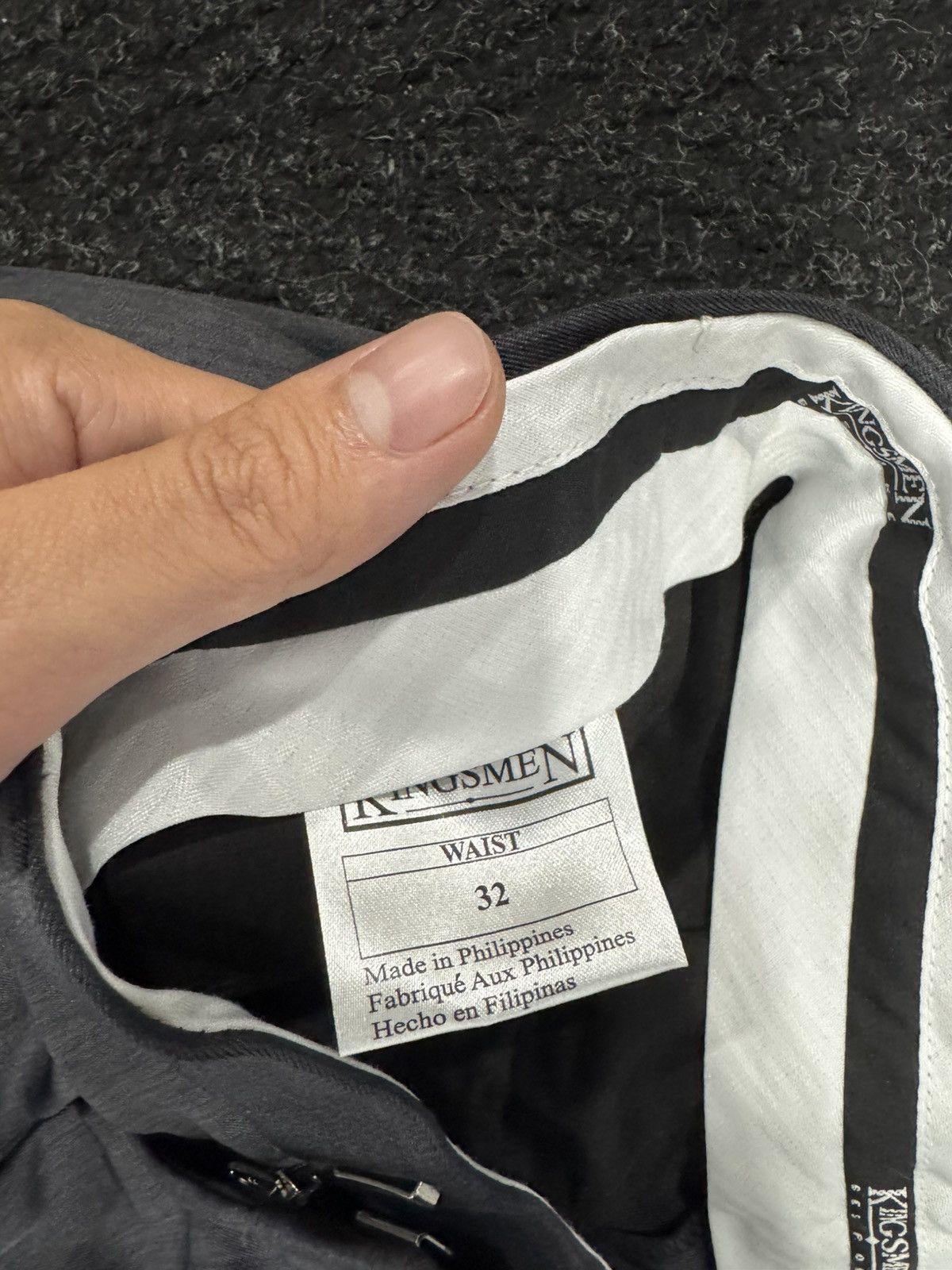Vintage Vintage Kingsmen Grey Trousers Size US 32 / EU 48 - 2 Thumbnail