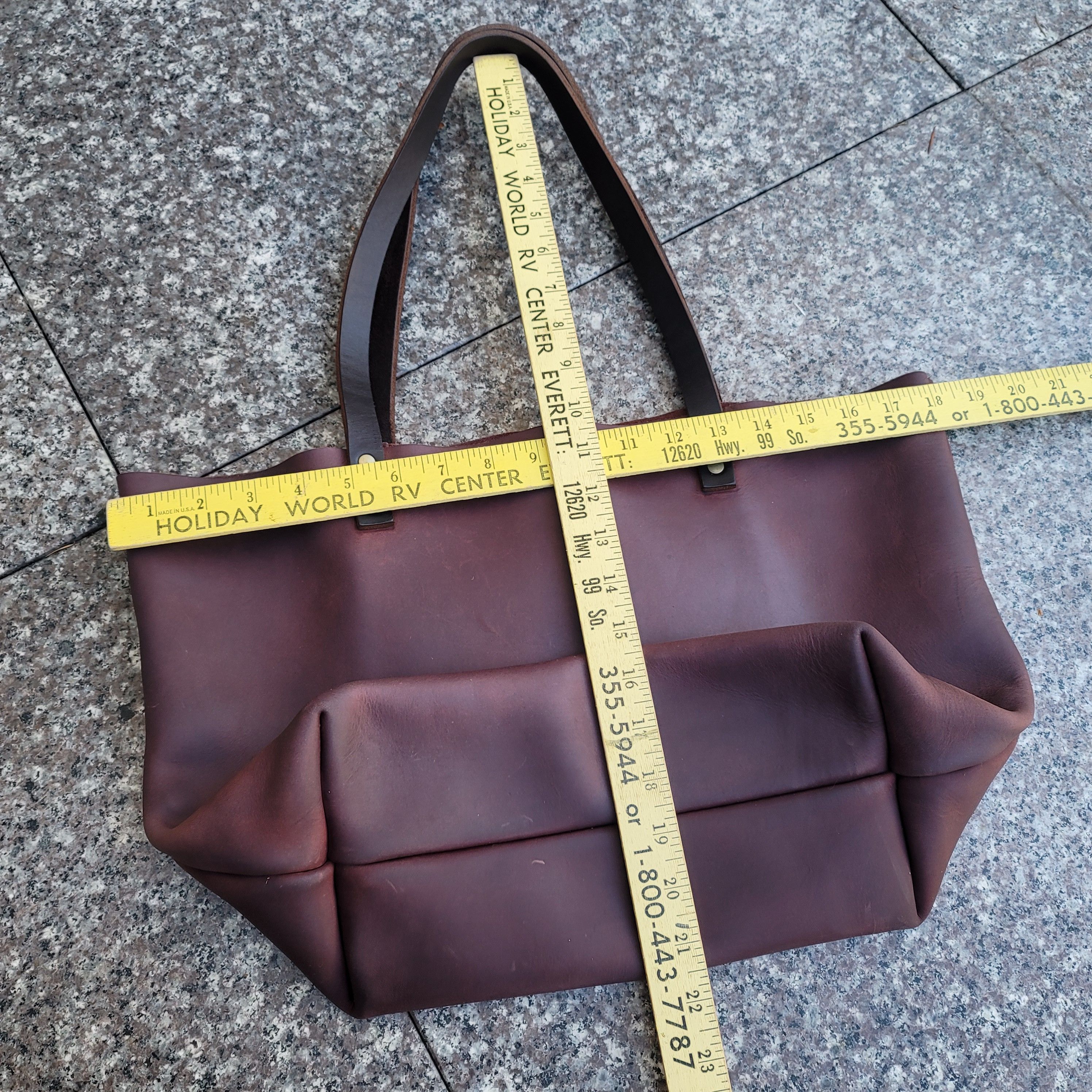Portland Leather Portland leather goods classic tote Size ONE SIZE - 10 Thumbnail