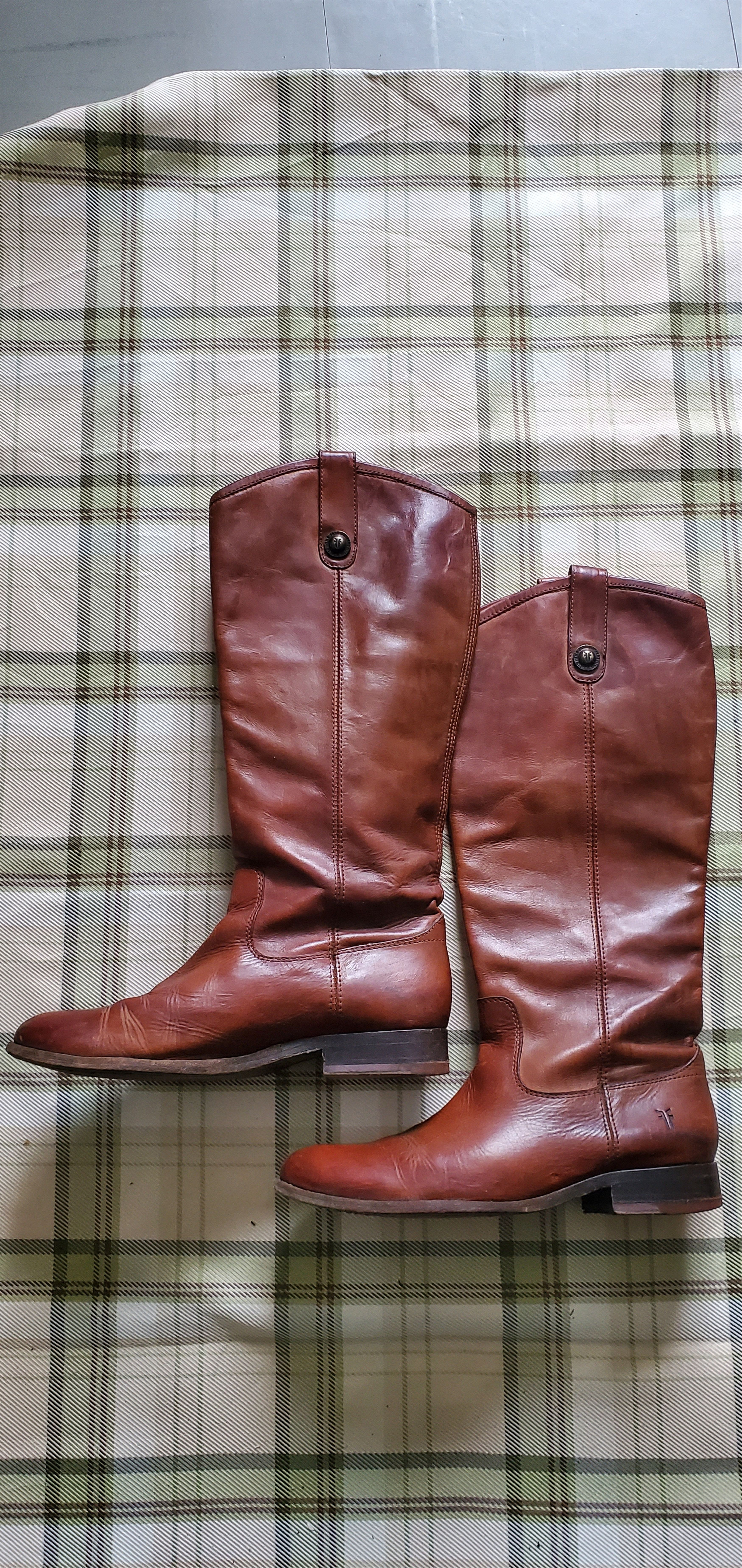 Frye Frye Melissa Pull On Riding Boots Size US 7.5 / IT 37.5 - 1 Thumbnail