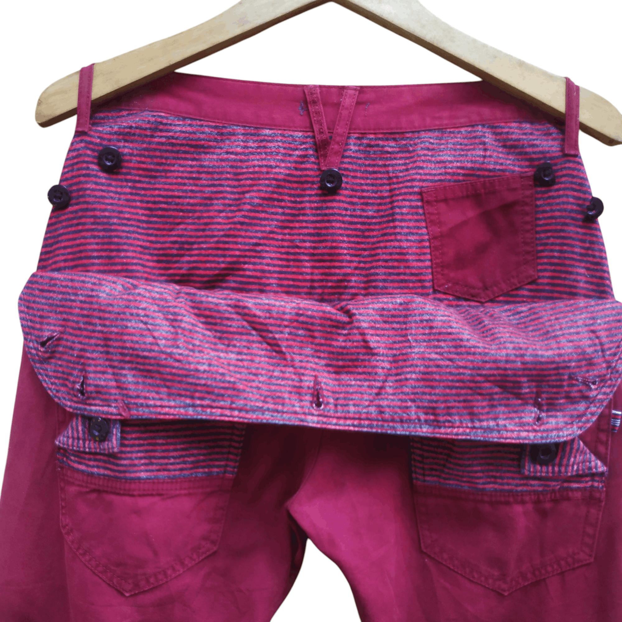 semanticdesign Semanticdesign Burgundy Utility Trouser Size US 30 / EU 46 - 8 Thumbnail