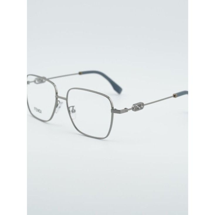 Fendi Fendi FE50102F 012 Eyeglasses Shiny Dark Ruthenium 54mm Size ONE SIZE - 1 Thumbnail