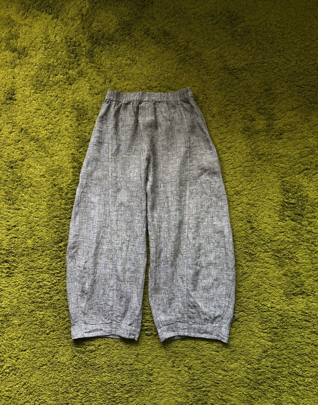 OSKA Oska 100% linen wide leg barrel baggy fit parachute pants Size 27" / US 4 / IT 40 - 2 Thumbnail