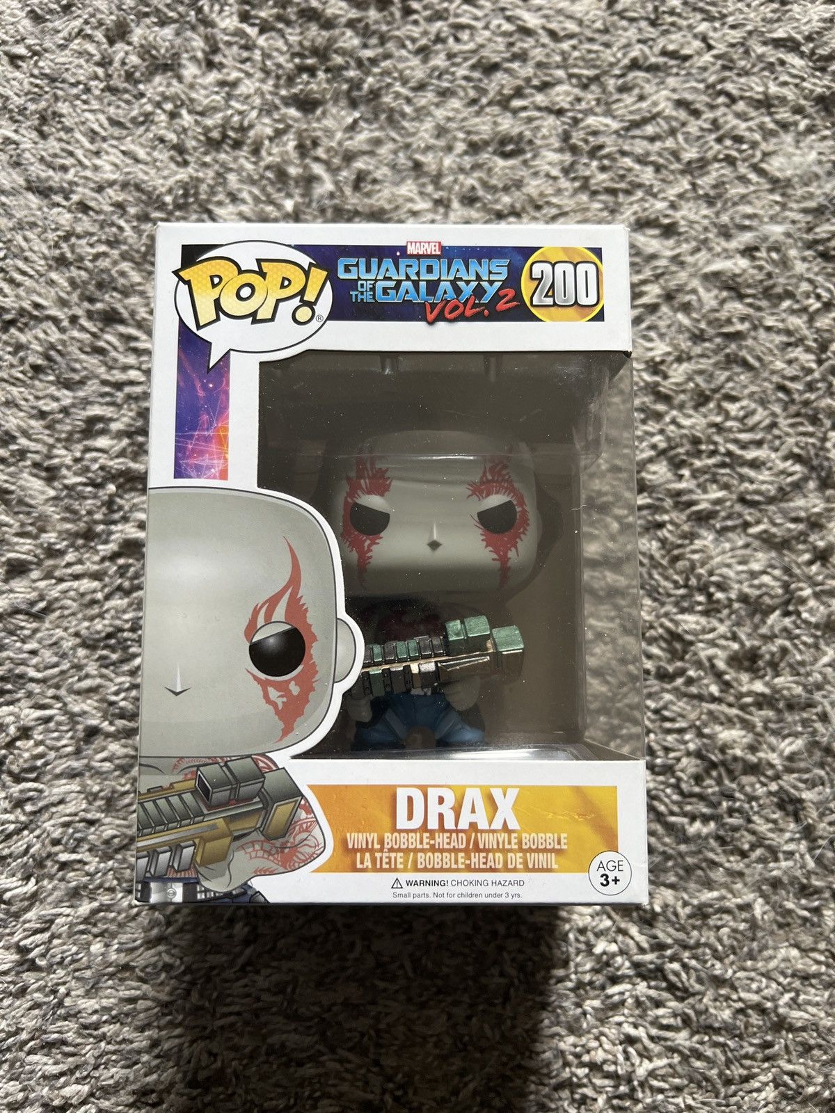 Marvel Comics Funko Pop! Drax Vinyl Bobble-Head Size ONE SIZE - 1 Thumbnail