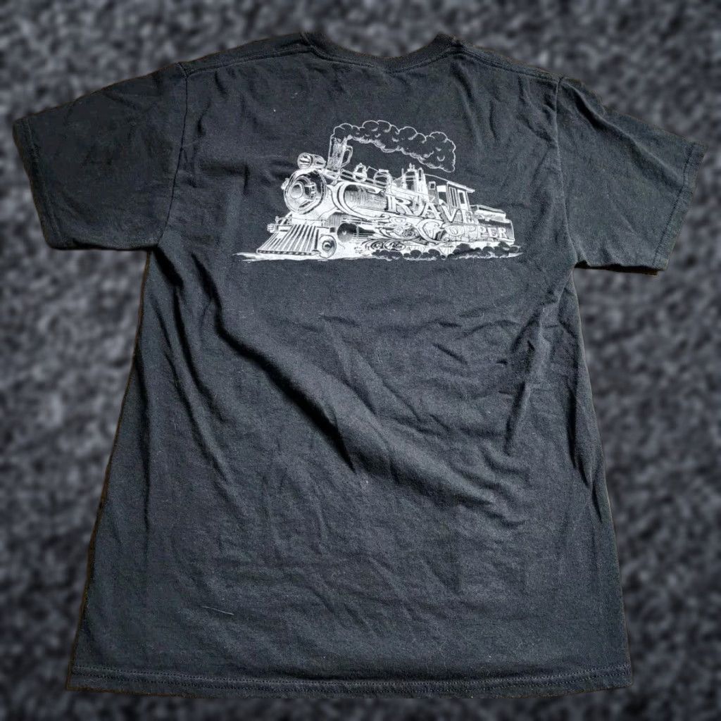 Jerzees VINTAGE Jerzees T-Shirt Shirt Unisex Adults M Black Beer Brewery Distressed Crew Neck Graphic Tee 100% Cotton Slim Mens Womens Size US M / EU 48-50 / 2 - 1 Thumbnail