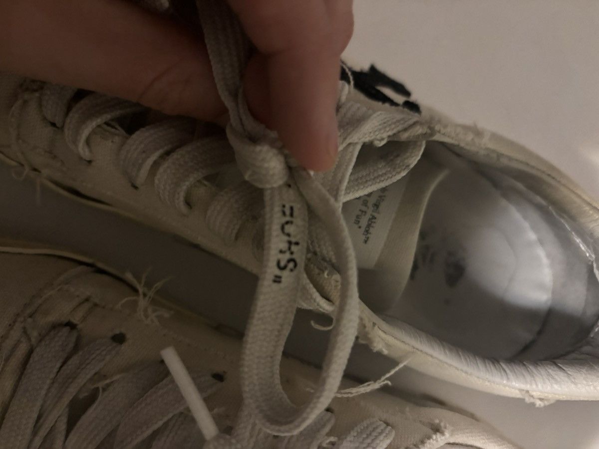 Off-White Off-White Vulcanized Sneakers Size US 6.5 / EU 39-40 - 4 Thumbnail