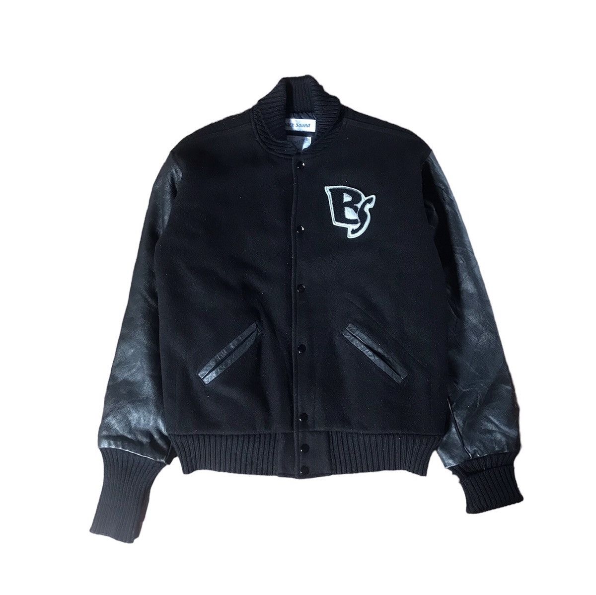 Other 🔥🔥🔥Vtg Wool Varsity sleeve leather Jacket Size US M / EU 48-50 / 2 - 2 Thumbnail