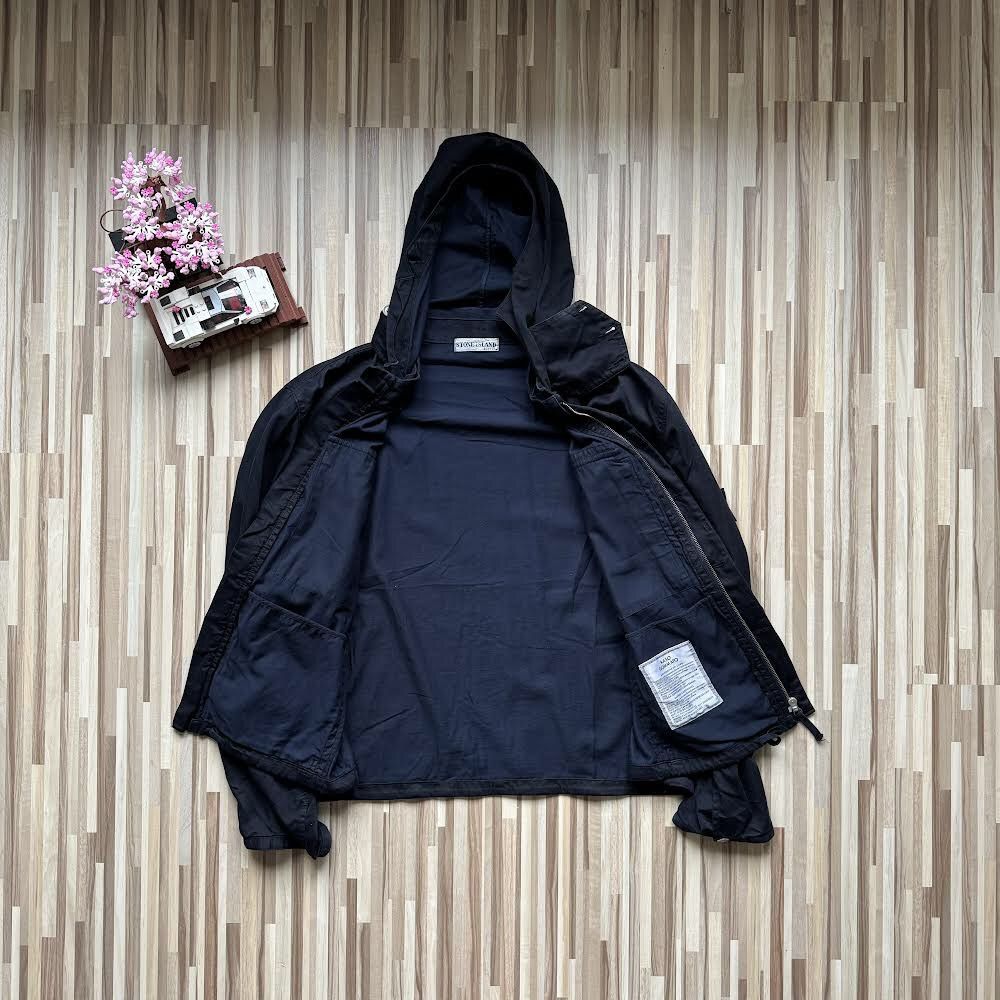 Stone Island 2002 Stone Island Raso Gommato Multi-Pocket Mask Jacket Size US L / EU 52-54 / 3 - 3 Thumbnail