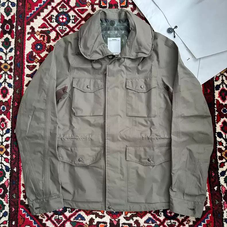 image of Visvim 12Aw Gore Tex 2.5L in Olive, Men's (Size Small)