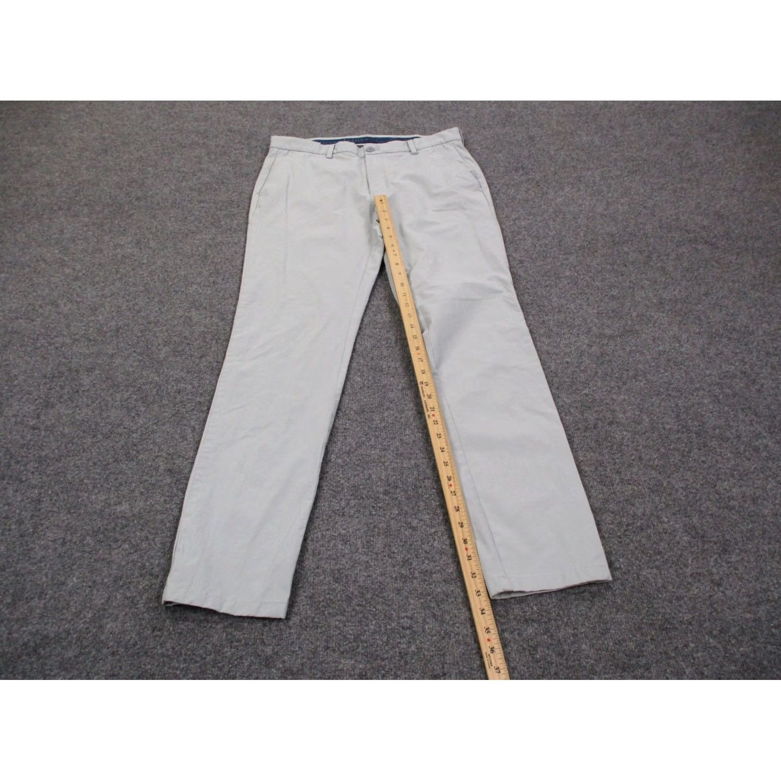 Vineyard Vines Vineyard Vines Pants Mens 34 Gray Chino Performance Club Preppy Straight Size US 34 / EU 50 - 3 Thumbnail