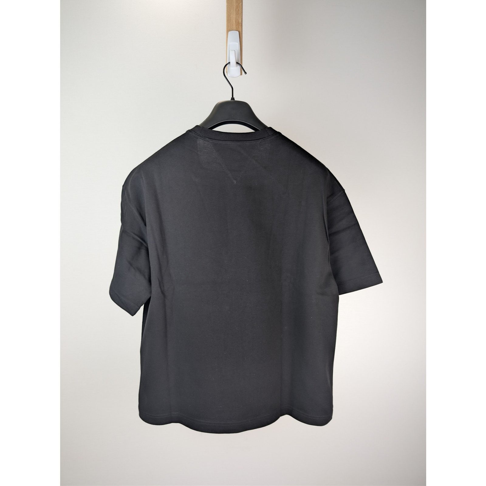 Bottega Veneta o1rshd1 Square Neck Heavy Jersey T-Shirt in Black Size US M / EU 48-50 / 2 - 17 Thumbnail