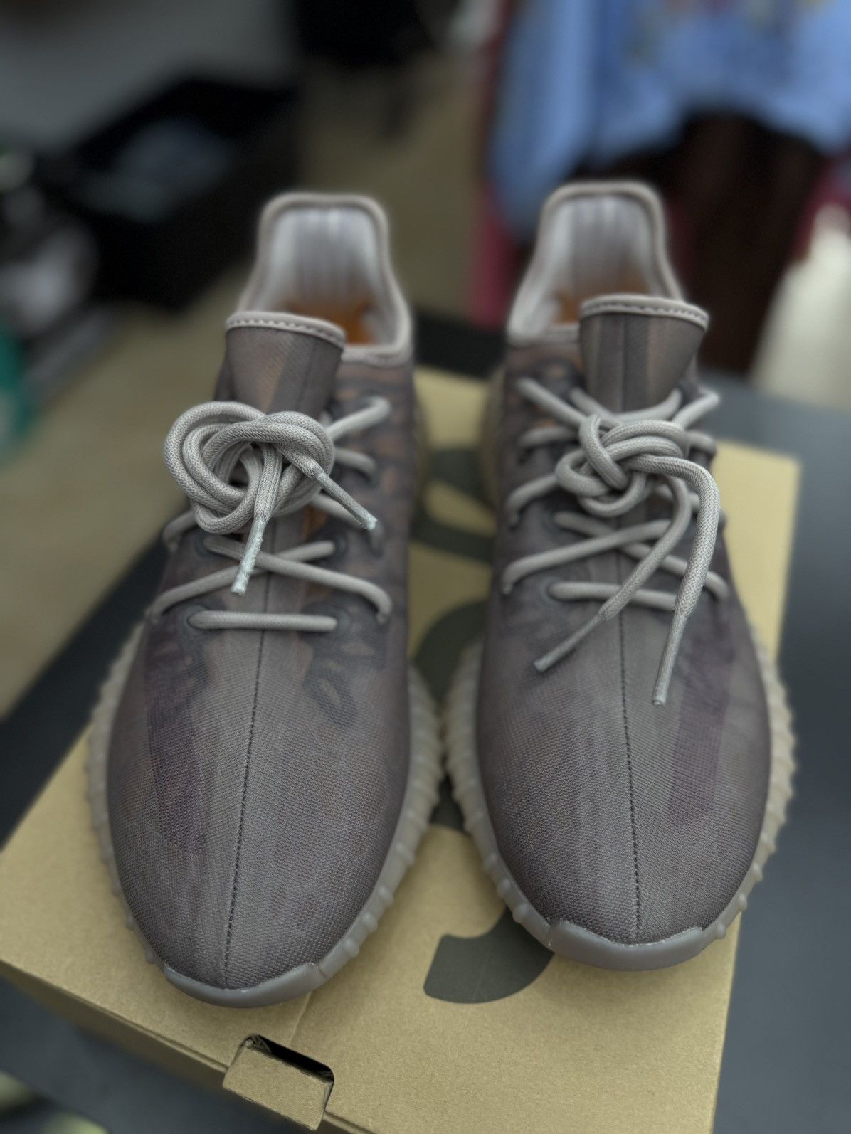 Yeezy Yeezy 350 Mono Mist Grey Size 8 Brand New W Box Size US 8 / EU 41 - 10 Thumbnail