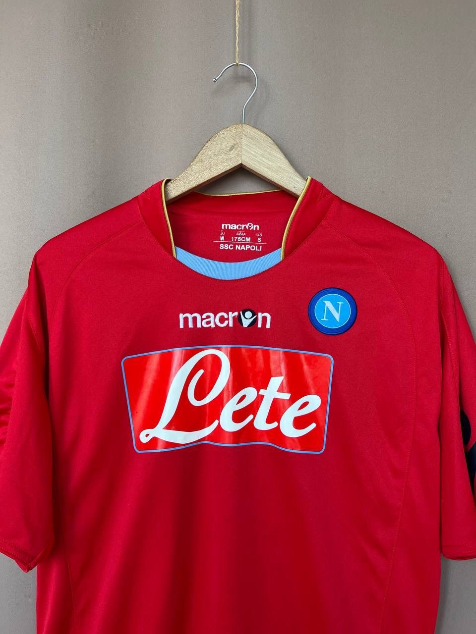 Macron Napoli 2009/10 Third Football Jersey Quagliarella Size S/M Size US S / EU 44-46 / 1 - 2 Thumbnail
