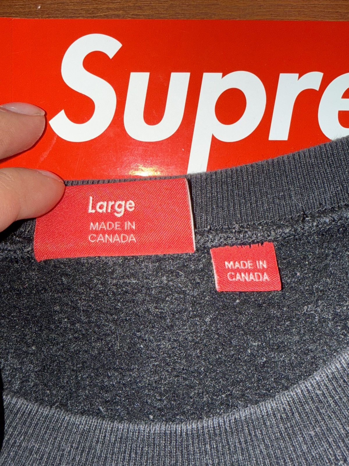 Supreme Supreme box logo Fw22 Size US L / EU 52-54 / 3 - 2 Thumbnail