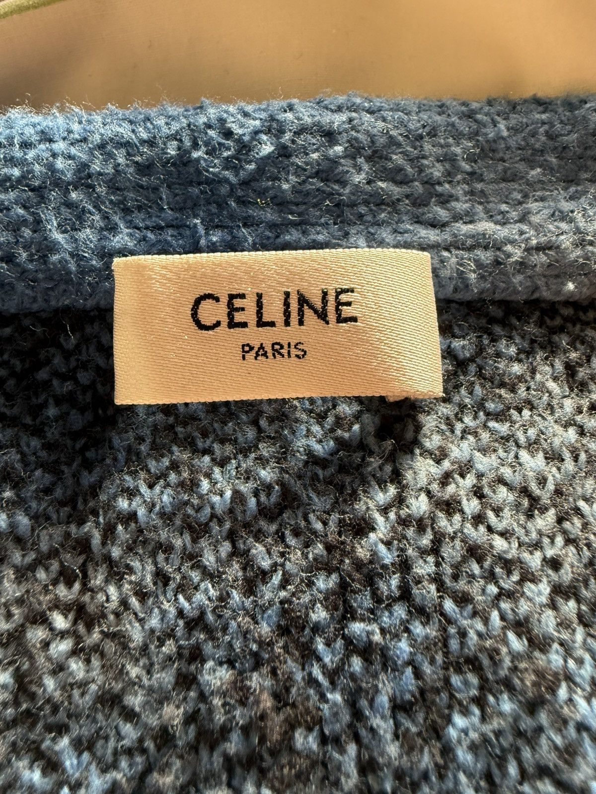 Celine $2.3k SS23 Celine 1 of 1 sample jaquard sunset cardigan Hedi Size US M / EU 48-50 / 2 - 22 Thumbnail