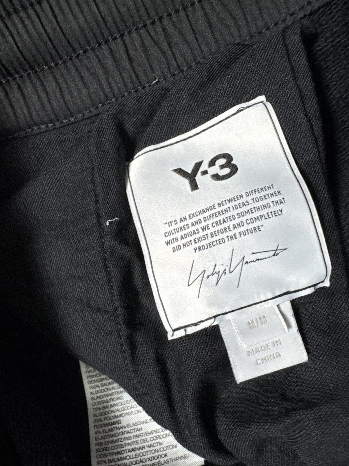 Y-3 Yohji Yamamoto Y-3 Black Track Pants Luxury Size M Size US 32 / EU 48 - 6 Thumbnail