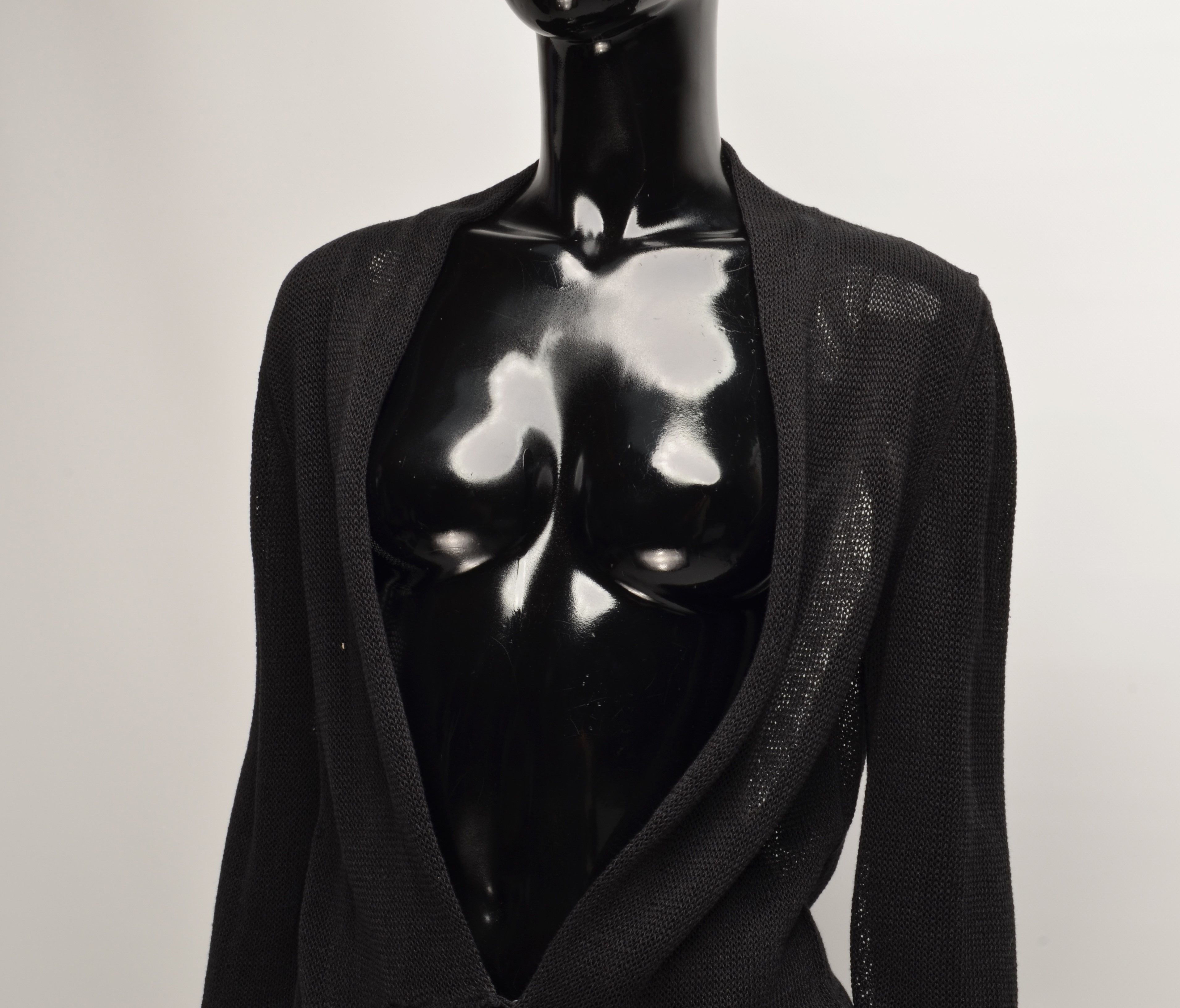 Annette Gortz Avant Garde Annette Gortz Mesh Cardigan like Rick Owens Size M / US 6-8 / IT 42-44 - 2 Thumbnail