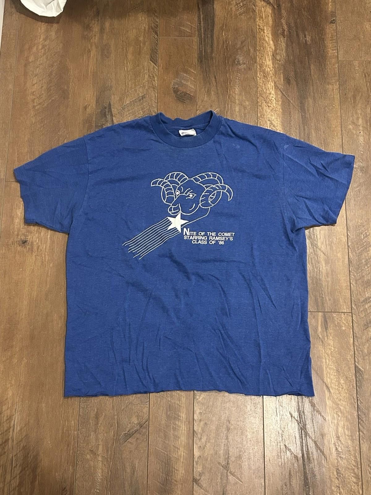 Other Vintage 80s Stedman Made in USA XL T-Shirt Cropped 21x24 Size US XL / EU 56 / 4 - 1 Thumbnail