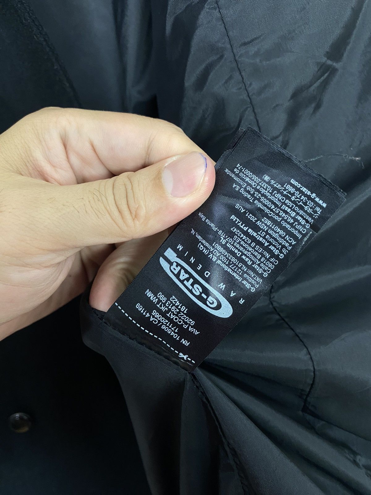 G-Star Rare‼️ G-Star Raw Wool Pea Coat Size S / US 4 / IT 40 - 12 Thumbnail