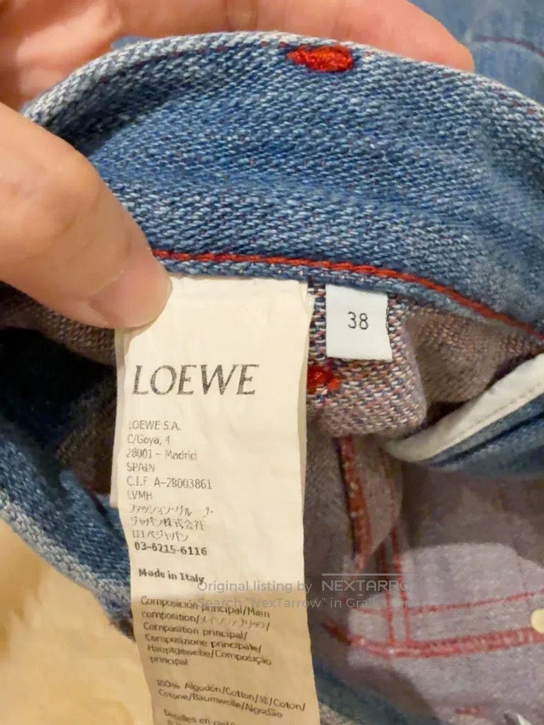 Loewe Loewe Denim Shorts Size 25" / US 0 / IT 36 - 4 Thumbnail