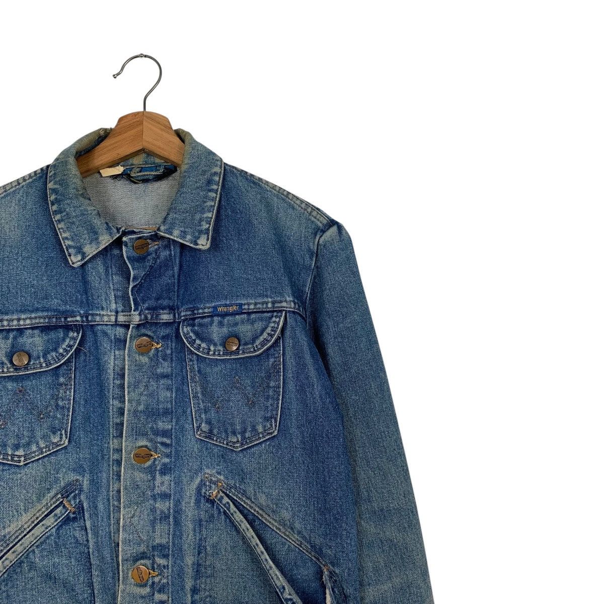 Vintage Vintage Wrangler Denim Jacket Size US S / EU 44-46 / 1 - 5 Thumbnail