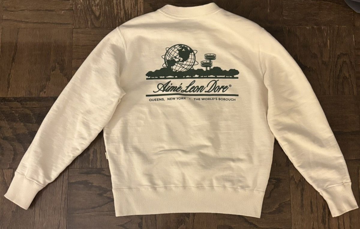 Aime Leon Dore Aime Leon Dore Unisphere Crewneck Sweatshirt ‘Pristine’ Size US S / EU 44-46 / 1 - 2 Thumbnail