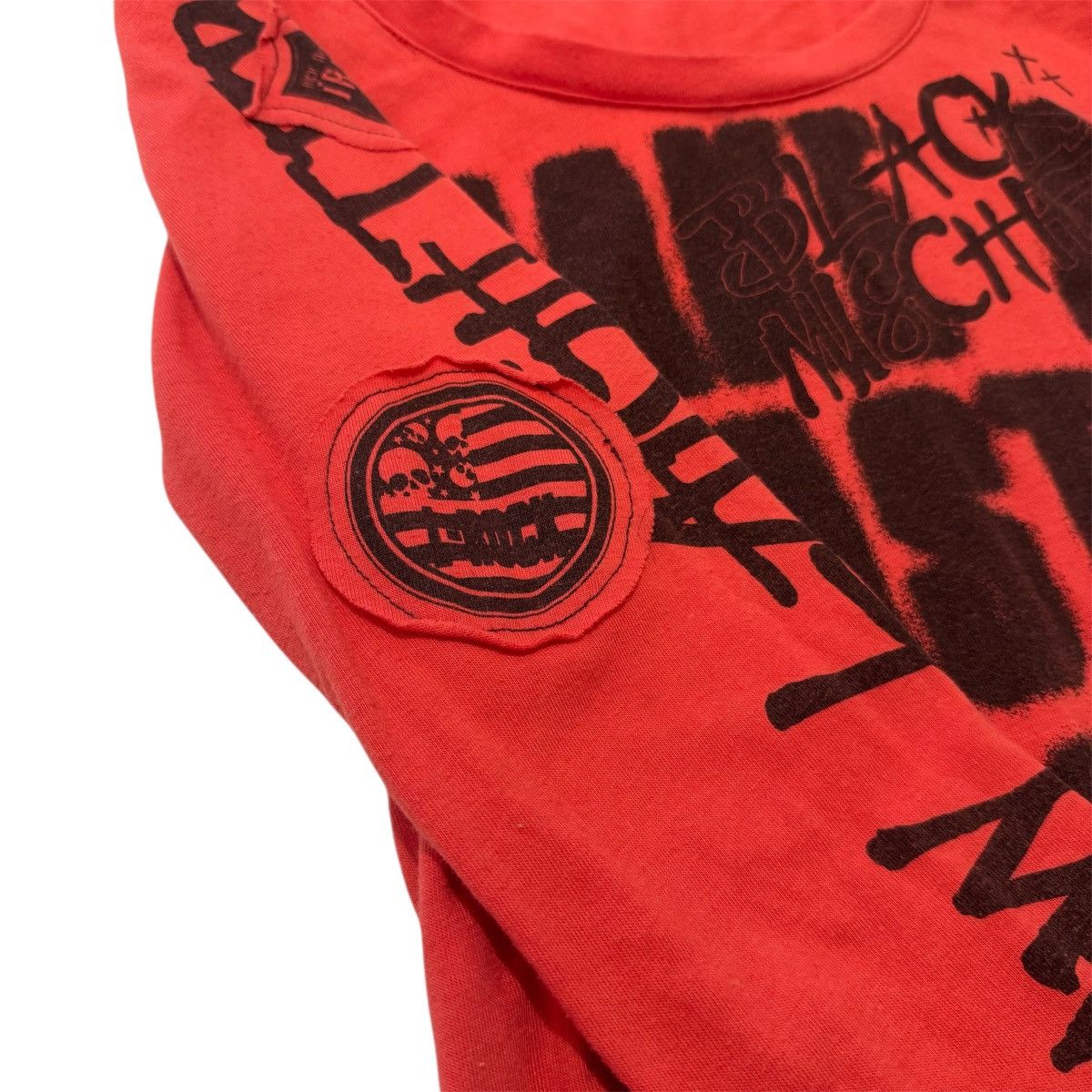 14th Addiction × Japanese Brand × Le Grande Bleu (L.G.B.) Ghost of Harlem graphic top w/ studs, skulls and patches Size S / US 4 / IT 40 - 5 Thumbnail